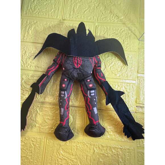 NEW Titan Clock Man Skibidi Toilet Red Plush Doll Toys Anime - Picture 2 of 6